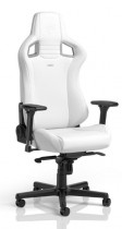 Кресло NOBLECHAIRS EPIC Ed. White Hybrid Leather / black (NBL-EPC-PU-WED)