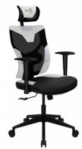 Кресло AEROCOOL GUARDIAN Azure White (<150кг, эргономичное, сетчатый материал, 2D подлокотник) (4710562758337)