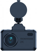 Видеорегистратор автомобильный TRENDVISION черный 5Mpix 1296x2304 1296p 170гр. GPS NTK96675 (TDR-721S EVO PRO)