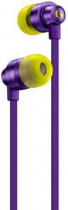 Гарнитура LOGITECH проводные наушники с микрофоном, затычки, динамические излучатели, USB-C / mini jack 3.5 мм, 20-20000 Гц, импеданс: 24 Ом, регулятор громкости, Gaming Headset G333 Purple, фиолетовый (981-000936)