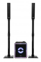 Музыкальный центр HYUNDAI черный 80Вт FM USB BT SD/MMC/MS (H-HA600)