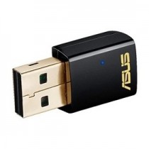 Wi-Fi адаптер USB ASUS Wi-Fi: 802.11ac, максимальная скорость 433 Мбит/с, USB 2.0 (USB-AC51)