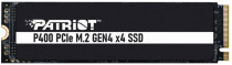 SSD накопитель PATRIOT 1 Тб, внутренний SSD, M.2, 2280, PCI-E 4.0 x4, NVMe, чтение: 5000 Мб/сек, запись: 4800 Мб/сек, P400 (P400P1TBM28H)