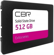 SSD накопитель CBR 512 Гб, внутренний SSD, 2.5