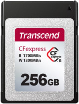 Карта памяти TRANSCEND 256 Гб, CFexpress, чтение: 1700 Мб/с, запись: 1300 Мб/с, 820 Type B (TS256GCFE820)