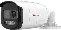 Видеокамера наблюдения HIWATCH DS-T210X 3.6-3.6мм HD-CVI HD-TVI цветная корп.:белый (DS-T210X (3.6 MM))