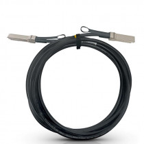 Кабель MELLANOX Passive Copper cable, IB HDR, up to 200Gb/s, QSFP56, LSZH, 1m, black pulltab, 30AWG (482225) (MCP1650-H001E30)