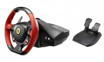 Руль THRUSTMASTER Ferarri 458 12кноп. (с педалями) черный/красный (4460105)