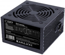 Блок питания CBR ATX, 500W, 20+4pin/1*4+4pin/1*6pin/2*IDE/4*SATA, 12cm fan, black OEM (PSU-ATX500-12EC)