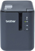 Термопринтер BROTHER PT-P950NW (для печ.накл.) стационарный светло-серый (PTP950NWR1)