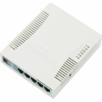Маршрутизатор MIKROTIK Wi-Fi роутер, 2.4 ГГц, стандарт Wi-Fi: 802.11n, максимальная скорость: 300 Мбит/с, 5xLAN 1000 Мбит/с (RB951G-2HnD)