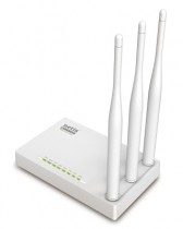 Маршрутизатор NETIS Wi-Fi роутер, 2.4 ГГц, стандарт Wi-Fi: 802.11n, максимальная скорость: 300 Мбит/с, 4xLAN 100 Мбит/с (WF2409E)