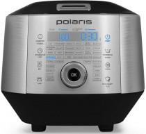 Мультиварка POLARIS 4л 850Вт серебристый (EVO 0445DS)