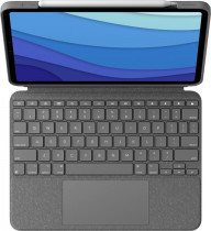 Клавиатура LOGITECH Combo Touch for iPad Pro 11-inch (1st, 2nd, and 3rd generation) - GREY - RUS - INTNL (920-010137)