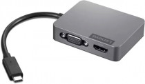Док-станция LENOVO USB-C Travel Hub Gen2 ( 1xVGA, 1xHDMI, 1xEthernet, 1xUSB 3.1 Gen1 ) (4X91A30366)