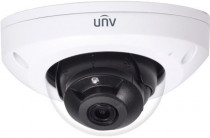 Видеокамера наблюдения UNIVIEW IP Мини-купольная антивандальная 2 Мп с ИК подсветкой до 15 м., фикс. объектив 4мм (IPC312SR-VPF40-C-RU)