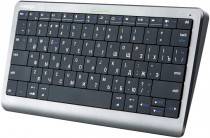 Клавиатура PRESTIGIO беспроводная (Bluetooth), ножничная, USB, Click&Touch, серый (PSKEY1SGRU)