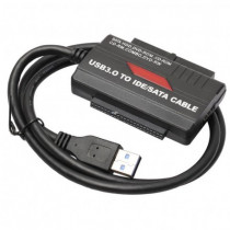 Кабель-адаптер KS-IS SATA/PATA/IDE USB 3.0 с внешним питанием (KS-462)