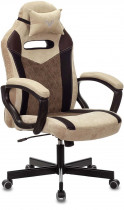 Кресло ZOMBIE текстиль, до 181 кг, материал крестовины: металл, механизм качания, цвет: коричневый, Fabric (VIKING 6 KNIGHT BR)