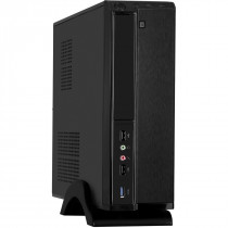 Корпус EXEGATE Slim-Desktop, 450 Вт, 2xUSB 2.0, USB 3.0, Audio, MI-207U 450W Black (EX288783RUS)