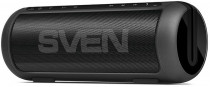 Портативная акустика SVEN стерео, Bluetooth, USB, питание от батарей, PS-250BL Black (SV-015046)