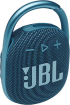 Портативная акустика JBL моно, Bluetooth, питание от батарей, Clip 4 Blue (JBLCLIP4BLU)