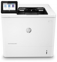 Принтер HP лазерный, черно-белая печать, A4, двусторонняя печать, сетевой Ethernet, AirPrint, LaserJet Enterprise M612dn (7PS86A)