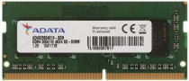 Память ADATA 4 Гб, DDR4, 21300 Мб/с, CL19, 1.2 В, 2666MHz, SO-DIMM, OEM (AD4S26664G19-BGN)