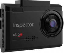 Видеорегистратор автомобильный INSPECTOR AtlaS GPS ГЛОНАСС черный с радар-детектором (Inspector ATLAS)