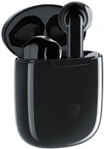 TWS гарнитура SOUNDPEATS беспроводные наушники с микрофоном, вкладыши, динамические излучатели, Bluetooth, работа от аккумулятора до 5 ч, TrueAir QCC3020 Black, чёрный (TRUEAIR/BLK)