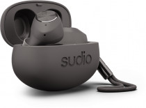 TWS гарнитура SUDIO беспроводные наушники с микрофоном, затычки, динамические излучатели, Bluetooth, 20-20000 Гц, импеданс: 16 Ом, работа от аккумулятора до 7.3 ч, T2 Black, чёрный (T2BLK)