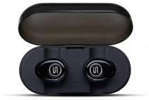 TWS гарнитура SOUL ELECTRONICS беспроводные наушники с микрофоном, затычки, динамические излучатели, Bluetooth, 20-20000 Гц, импеданс: 16 Ом, чёрный (ST-XS Black)