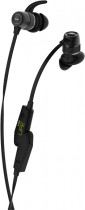 Гарнитура KREZ беспроводные наушники с микрофоном, затычки, динамические излучатели, Bluetooth, 50-20000 Гц, регулятор громкости, работа от аккумулятора до 5 ч, LIFE EP03, чёрный (Krez EP03)