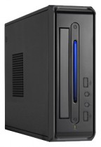 Корпус LINKWORLD Slim-Desktop, 65 Вт, 2xUSB 2.0, Audio, 65W Black (LC-820-01B)