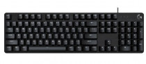 Клавиатура LOGITECH проводная, механическая, переключатели Kailh Brown, цифровой блок, подсветка клавиш, USB, G413 SE, чёрный (920-010438)