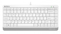 Клавиатура A4TECH проводная, мембранная, USB, белый (Fstyler FK11 White)