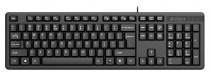 Клавиатура A4TECH проводная, мембранная, цифровой блок, USB, KK-3, чёрный (KK-3 USB (BLACK))