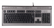 Клавиатура A4TECH проводная, мембранная, цифровой блок, USB, KLS-7MUU Grey, серый (KLS-7MUU USB)
