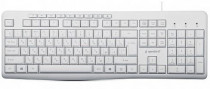 Клавиатура GEMBIRD проводная, мембранная, цифровой блок, USB, белый (KB-8430M)