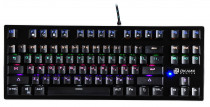 Клавиатура OKLICK проводная, механическая, USB, подсветка клавиш, Оклик 967G Dark Force, чёрный (1465482)