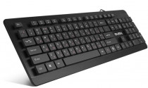 Клавиатура SVEN проводная, мембранная, цифровой блок, USB, KB-E5700H Black, чёрный (SV-019150)