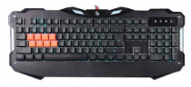 Клавиатура A4TECH проводная, оптомеханическая, цифровой блок, USB, подсветка клавиш, чёрный (Bloody B328)