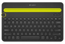 Клавиатура LOGITECH беспроводная (Bluetooth), мембранная, K480 Multi-Device Keyboard Black, чёрный (920-006368)
