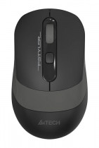 Мышь A4TECH беспроводная (радиоканал), оптическая, 2000 dpi, USB, серый, чёрный (FG10 GREY)