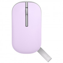 Мышь ASUS беспроводная (Bluetooth + радиоканал), оптическая, 1600 dpi, USB, Marshmallow MD100 Violet, фиолетовый (90XB07A0-BMU010)