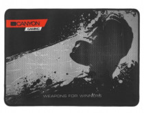 Коврик для мыши CANYON тканевая поверхность, резиновое основание, с окантовкой, 350 мм x 250 мм, толщина 3 мм, рисунок (CND-CMP3)