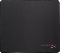 Коврик для мыши HYPERX тканевая поверхность, резиновое основание, с окантовкой, 360 мм x 300 мм, толщина 4 мм, Fury S Pro Средний, чёрный (4P5Q5AA)