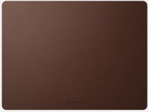 Коврик для мыши NOMAD кожаная поверхность, резиновое основание, 305 мм x 229 мм, толщина 2.5 мм, Mousepad 16 Rustic Brown, коричневый (NMM0DR00A0)