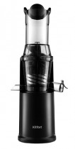 Соковыжималка KITFORT шнековая 250Вт рез.сок.:600мл. черный (KT-1118)