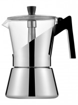 Кофеварка ITALCO Cristallo Induction 0.3л нерж.сталь серебристый (255600/HDM)